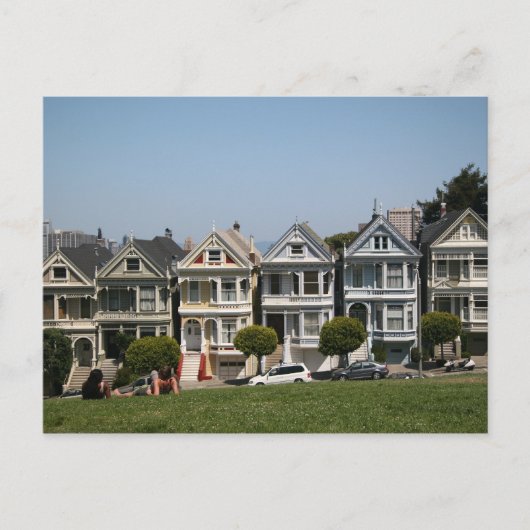 Alamo Square Briefkaart (Voorkant)