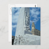 Alamo Square cenotaph, San Antonio, Texas, VS. Briefkaart (Voorkant / Achterkant)