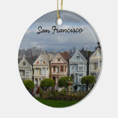 Alamo Square, San Francisco Keramisch Ornament (Links)