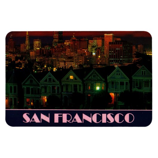 Alamo Square San Francisco Magneet (Horizontaal)