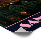 Alamo Square San Francisco Poster (Hoek)