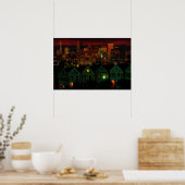 Alamo Square San Francisco Poster (Keuken)