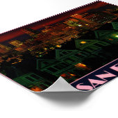 Alamo Square San Francisco Poster (Hoek)
