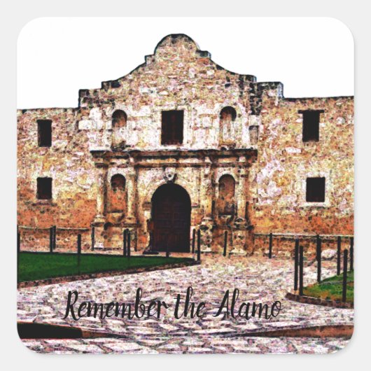 Alamo Square Stickers (Voorkant)