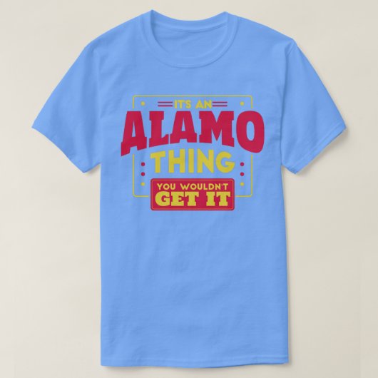 Alamo T-shirt (Design voorkant)