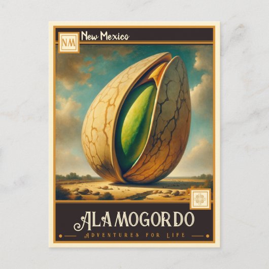 Alamogordo, New Mexico |  Briefkaart (Voorkant)