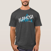 Alamosa Colorado Bergen T-shirt (Voorkant)