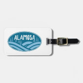 Alamosa Colorado Buiten Bagagelabel (Voorkant horizontaal)