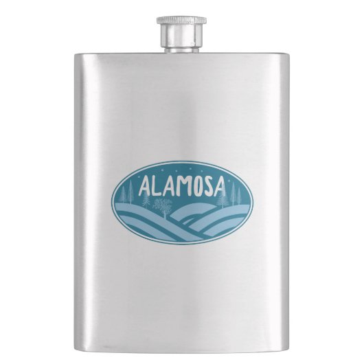 Alamosa Colorado Buiten Flacon (Voorkant)