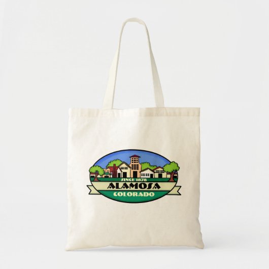 Alamosa Colorado, kleine herbruikbare tas (Voorkant)