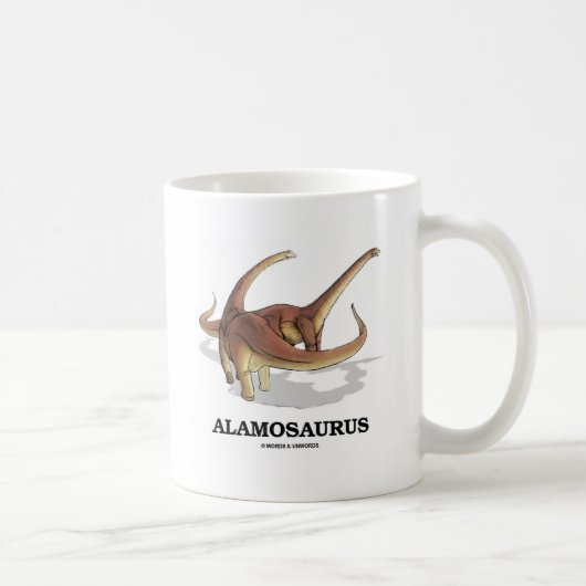 Alamosaurus (Dinosaur Fun) Koffiemok (Rechts)