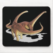 Alamosaurus Dinosaurs Mousepad Muismat (Voorkant)