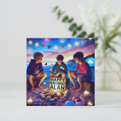 ALAN ~ Gelukkige Verjaardag ~ Verjaardag Jongen ~ (Staand voorkant)