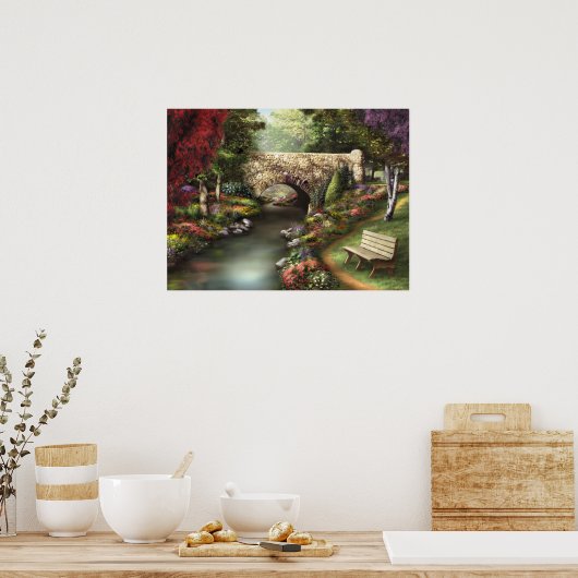 Alan Giana "A Day in the Park" Poster (Keuken)