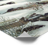 Alan Giana "After the Snow"-Poster Poster (Hoek)