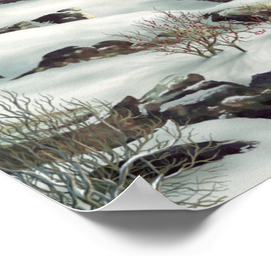 Alan Giana "After the Snow"-Poster Poster (Hoek)