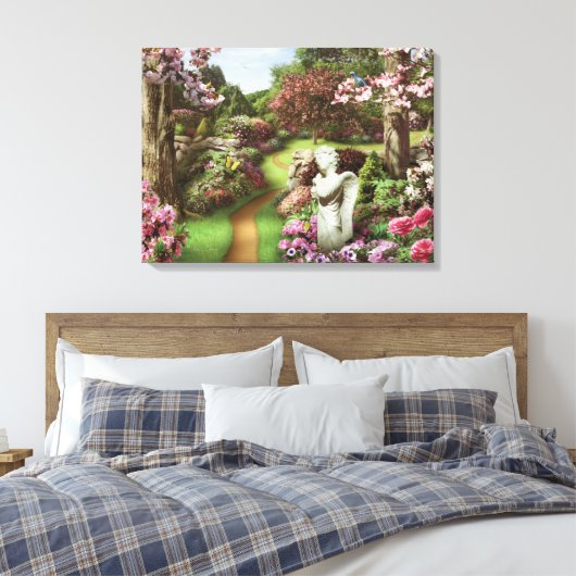 Alan Giana "Angel's Embrace" Canvas Print (Insitu (Slaapkamer))
