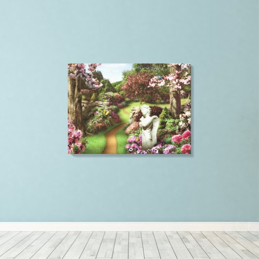 Alan Giana "Angel's Embrace" Canvas Print (Insitu (Houten vloer))