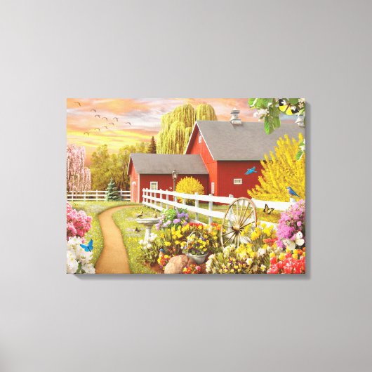 Alan Giana "Awaken 3" Vinyl Fotobehang Canvas Afdruk (Voorkant)