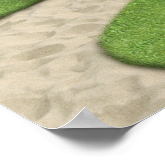 Alan Giana "Beach Days"-Poster Poster (Hoek)