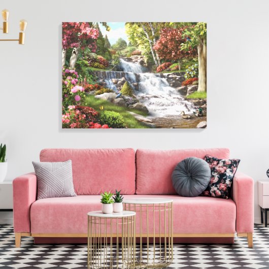 Alan Giana "Bij de Herfsten" Canvas Print (Insitu (Woonkamer))