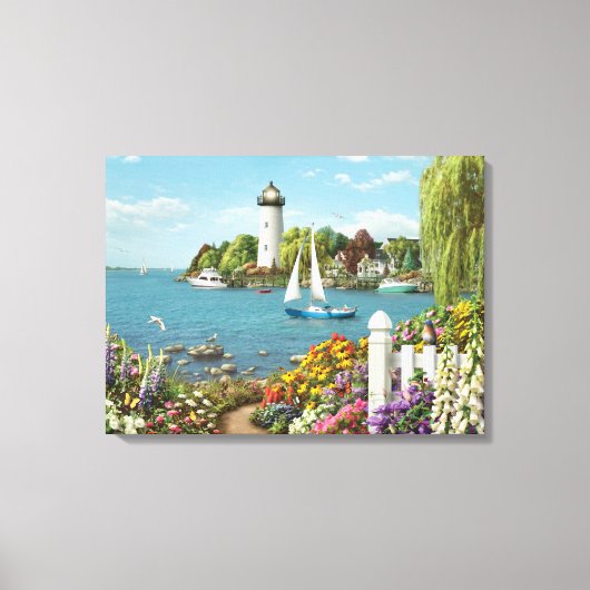 Alan Giana "By the Bay" Canvas Print (Voorkant)