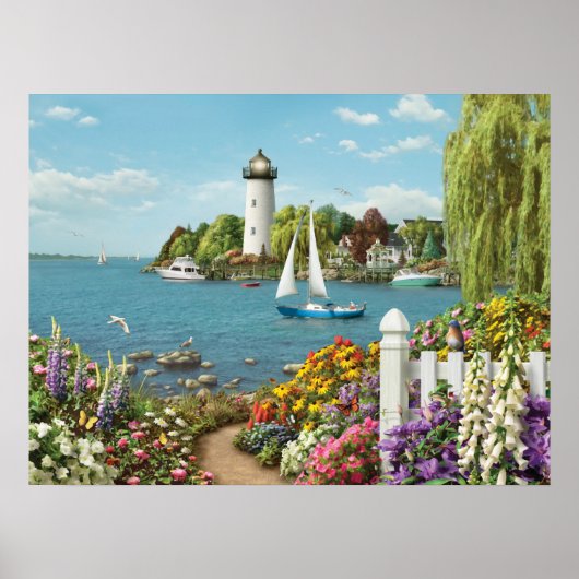 Alan Giana "By the Bay"-Poster Poster (Voorkant)