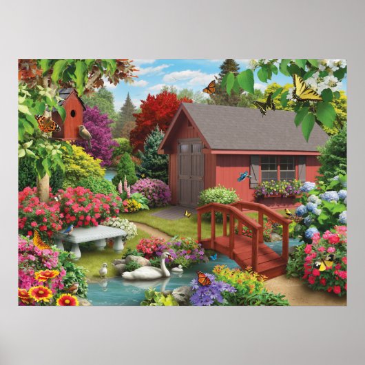 Alan Giana "By the Bridge" Poster (Voorkant)