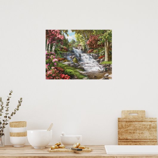 Alan Giana "By the Herfsten" Poster (Keuken)