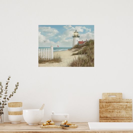 Alan Giana "By the Peaceful Shore" Poster (Keuken)