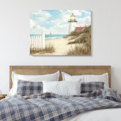 Alan Giana "By the Peaceful Shore" Vinyl Fotobehan Canvas Afdruk (Insitu (Slaapkamer))