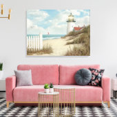 Alan Giana "By the Peaceful Shore" Vinyl Fotobehan Canvas Afdruk (Insitu (Woonkamer))