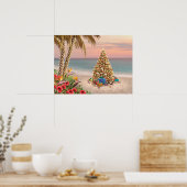 Alan Giana "Cadeaus in Paradise" Poster (Keuken)