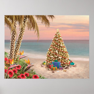 Alan Giana "Cadeaus in Paradise" Poster