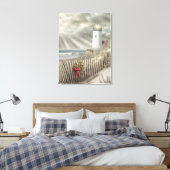 Alan Giana "Christmas Shore" Canvas Print (Insitu (Slaapkamer))