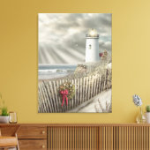 Alan Giana "Christmas Shore" Canvas Print (Insitu (Woonkamer))