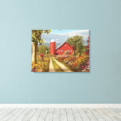Alan Giana "Countryside Afternoon" Canvas Print (Insitu (Houten vloer))