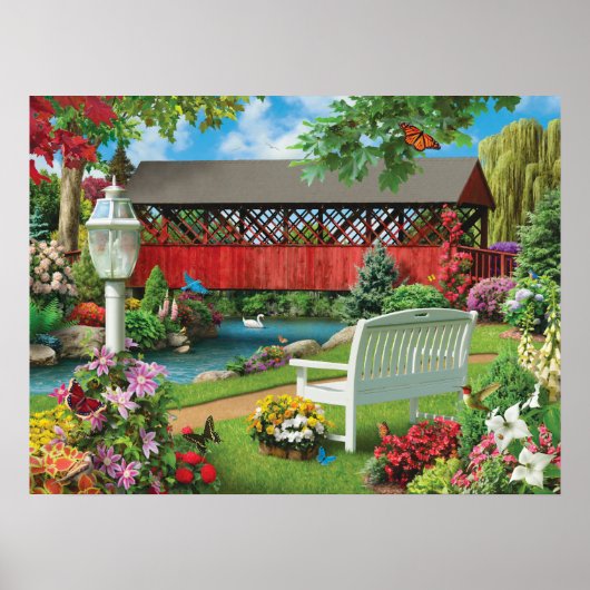 Alan Giana "Countryside Park" Poster (Voorkant)