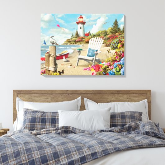 Alan Giana "Daydream 2" Canvas Print (Insitu (Slaapkamer))