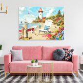 Alan Giana "Daydream 2" Canvas Print (Insitu (Woonkamer))