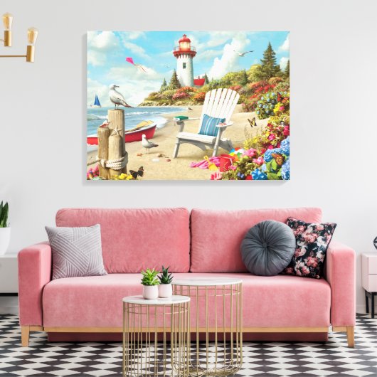 Alan Giana "Daydream 2" Canvas Print (Insitu (Woonkamer))