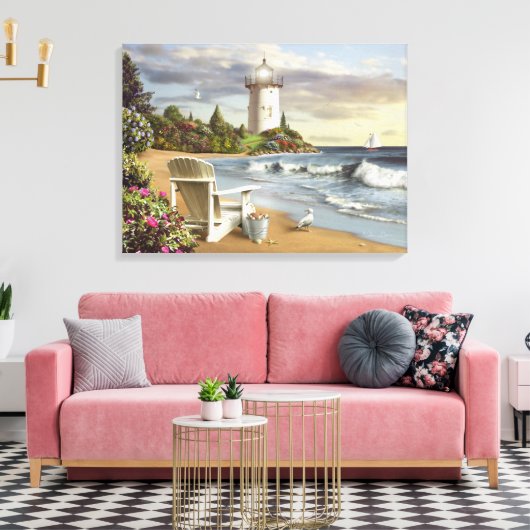 Alan Giana "De perfecte plek" Canvas Print (Insitu (Woonkamer))