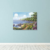 Alan Giana "Destiny Point" Canvas Print (Insitu (Houten vloer))