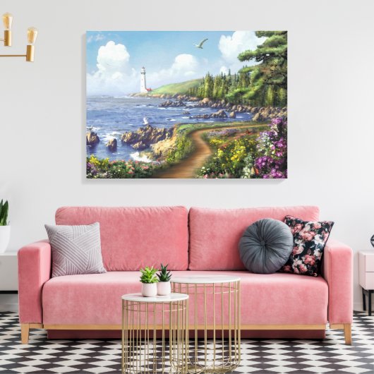 Alan Giana "Destiny Point" Canvas Print (Insitu (Woonkamer))