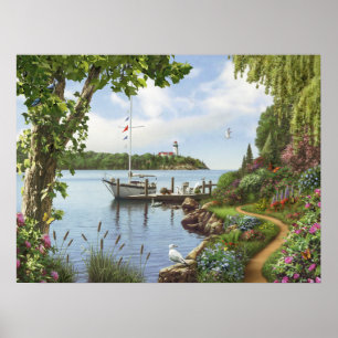 Alan Giana "Down by the Water" Poster