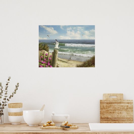 Alan Giana "Eindeloze Zeeen" Poster (Keuken)