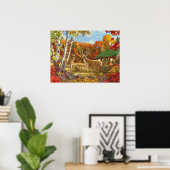 Alan Giana "Ergens in a Field 3" Poster (Thuiskantoor)