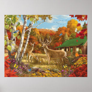 Alan Giana "Ergens in a Field 3" Poster