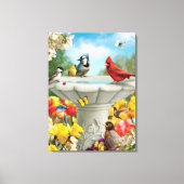 Alan Giana "Garden Friends" Canvas Print (Voorkant)