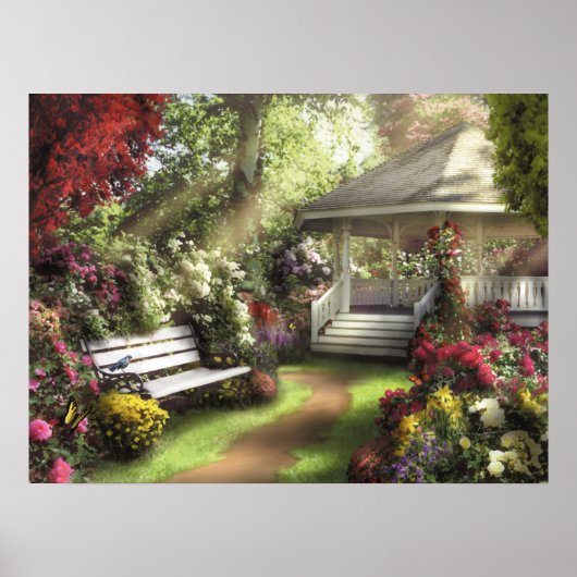 Alan Giana "Garden of Light"-Poster Poster (Voorkant)